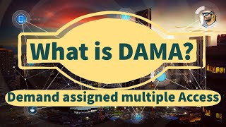 Demand assigned multiple access DAMA in satellite communication [upl. by Irahk]