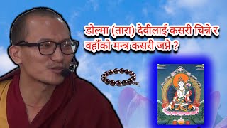 History of dolma  How to recite dolma mantra  Biography of dolma  tara devi [upl. by Stoneman]