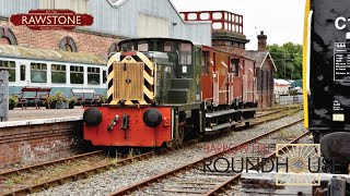 Barrow Hill Roundhouse BR Class 02 NoD2868 Brake Van Rides [upl. by Yatnod547]