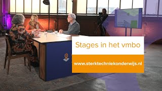 Sterk Techniekonderwijs LIVE Stages in het vmbo [upl. by Letnuahc]