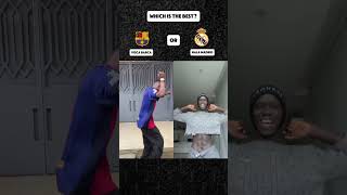 VISCA BARÇA Vs HALA MADRID Pt 27 shorts dance music halamadrid viscabarça laliga [upl. by Azelea700]