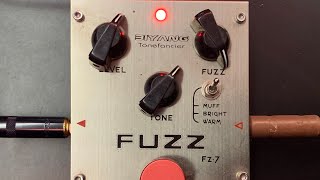 BIYANG Tonefancier FZ7 amazing cheap fuzz pedal [upl. by Shields]