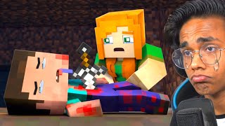 World’s SADDEST ANIMATION STORY in Minecraft EMOTIONAL [upl. by Asiilanna]