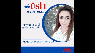 Magistraturaaz ÜSİ 1 II cəhd Fransız dili [upl. by Viens]