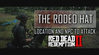 RDR2 The Unique Rodeo Hat Location in Red Dead Redemption 2 [upl. by Nylorahs]