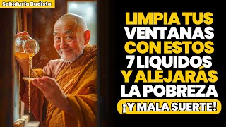 Limpia tu Ventana con este Líquido el 15 de Noviembre y Atraerás Mucho Dinero  Enseñanzas Budistas [upl. by Calie]