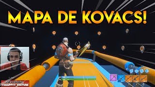 MAPA DE KOVACS NO FORTNITE  Treino de Mira [upl. by Assilak249]