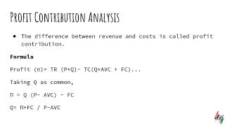 How To Profit Contribution Analysis and Breakeven Analysis [upl. by Kemme]