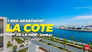 Spacious 1 Bed Apartment in La Cote Port De La Mer  Dubai [upl. by Ciryl819]