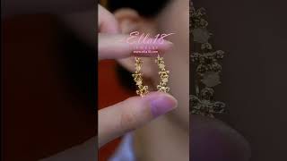 Beautiful Stunning😍 Elegant Earrings ❤  Share and like them  shortsvideo earrings jewelry [upl. by Ragse]