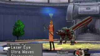 FF8 ETT Level 8 Quistis vs Cerberus No Junction IW [upl. by Nerb]