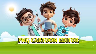 PNG CARTOON EDITOR is live cartoon video live stream  cartoon live stree [upl. by Eelynnhoj]