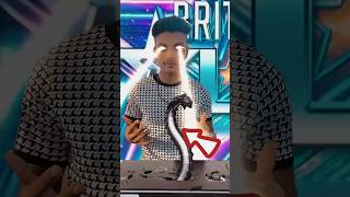 Impossible Britains Got Talent Snake Magic Magic  americasgottalent agt magic shorts ytshorts [upl. by Scarlet]