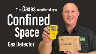 Gases Monitored by a Microclip X3 Confined Space Gas Detector SafetyQuip Australia [upl. by Ava]