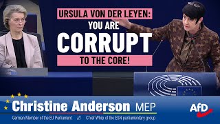 Ursula von der Leyen  You are corrupt to the core [upl. by Guglielma969]