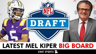 Mel Kiper’s 2024 NFL Draft Big Board ESPN Top 25 Prospect Rankings Ft Jayden Daniels amp Jared Verse [upl. by Arelc320]