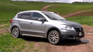 Suzuki SX4 S Cross 4x4 offroading Test video [upl. by Korie592]