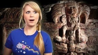 Ancient Mayan Carving Found [upl. by Annahaj126]