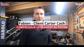 Compresseur de segment de piston capacité 55 à 175 mm  Avis client de Fabien [upl. by Yaras]