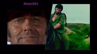 Sholay 1975  copy or inspiration  from the Hollywood movie Once upon a time in the west 1968 [upl. by Ariom]