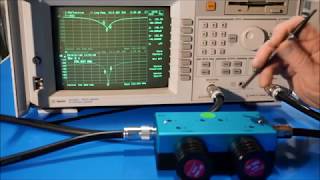 Checking an Isolator Using a Network Analyzer [upl. by Evanthe]