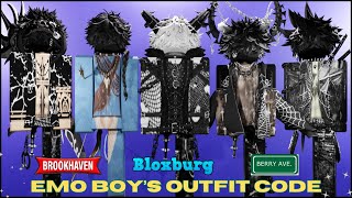 New Aesthetic Outfit Codes for Bloxburg Berry Avenue and Brookhaven  Boy Outfits Code 2024 Part 22 [upl. by Anwahs]