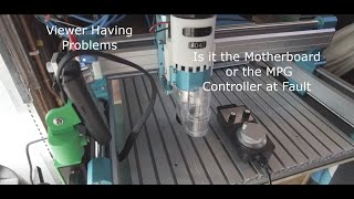 Sainsmart CNC 4040 Pro Viewers Problems with Faulty MPG controller [upl. by Klemm750]