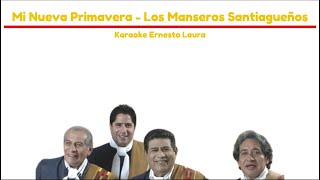 Los Manseros Santiagueños  Mi nueva primavera  letra [upl. by Eneleh968]