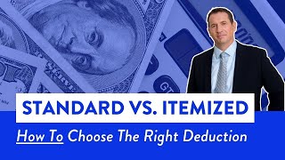 Standard Deduction vs Itemizing [upl. by Ahsetan]