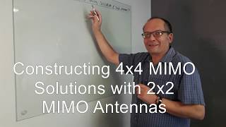 Constructing 4x4 MIMO Solutions using Poynting 2x2 MIMO Antennas [upl. by Dott]