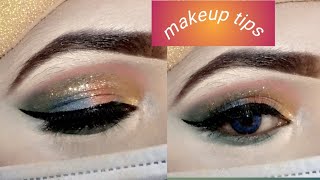 Multi Bridle Eyes Makeup ll makeup taturial ll makeup tips [upl. by Armand]