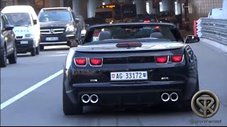 Chevrolet Camaro Convertible in Monaco [upl. by Ama356]