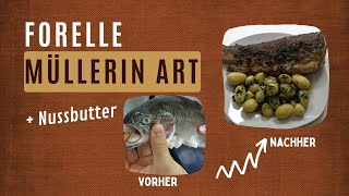 Forelle Müllerin Art mit PetersilienNussbutter [upl. by Cherilynn296]