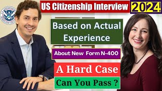 Practice New N400 US Citizenship Interview 2024 amp Oath Ceremony N400 Naturalization Interview 2024 [upl. by Ylsel]