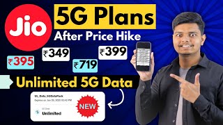 Jio 5G Unlimited Recharge Plans After Price Hike July 2024 What You Need to Know [upl. by Musette803]