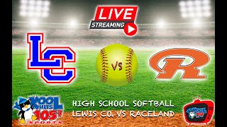 Raceland vs Lewis County Softball  KHSAA Softball  LIVE  Kool TV  51024 [upl. by Marsh]