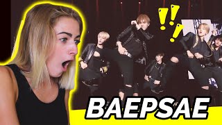 i fell off my bed BAEPSAE ✰ BTS Reaction [upl. by Asirrak]