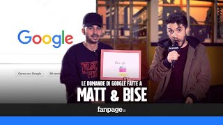 Matt amp Bise Instagram gay Giappone challenge gli youtuber rispondono alle domande di Google [upl. by Frieda]