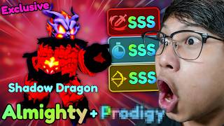 ALMIGHTY SHADOW DRAGON UNLOCKED SSS MAX STATS SHOWCASE  Anime Defenders [upl. by Eveline]