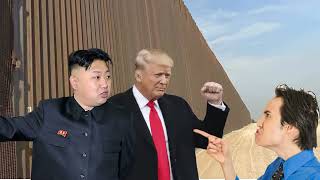 Donald Trump and Kim Jong Un sing Illegals In My Yard [upl. by Berlinda697]