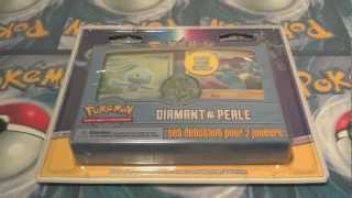 RARE  Ouverture dun Kit Dresseur Pokémon Diamant amp Perle dont 1 Booster Platine  MAGNIFIQUE [upl. by Deonne]