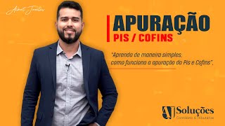 APRENDA DE MANEIRA SIMPLES Apuração do Pis e Cofins [upl. by Deevan644]