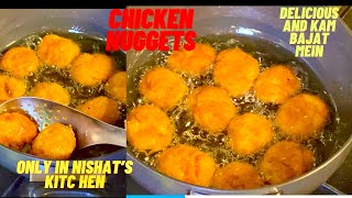 Chicken Nuggets  delicious 50 nuggets  kam bajat main [upl. by Eniretac]