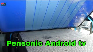 PENSONIC LED 4557 Android Tv multiple barlines issue [upl. by Einon960]