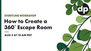 How to Create a 360° Escape Room in Articulate Storyline [upl. by Glogau812]