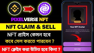 Pixel verse NFT Claim amp Sell  Pixel Tap NFT Price  Pixel Tap Level Upgrade  PiXel Tap Withdraw [upl. by Nacim]