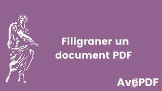 Comment ajouter un filigrane à un document PDF Gratuitement [upl. by Lidia635]