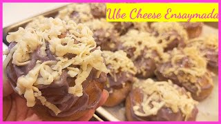 SOFT UBE ENSAYMADA RECIPE  Abbys Happiness [upl. by Vaientina]