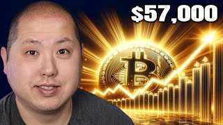 BITCOIN PUMPS TO 57000RECORD PACE [upl. by Tsuda408]