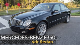 MercedesBenz E350 4dr Sedan 2008 Review [upl. by Auqeenwahs]